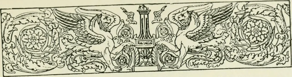 An illustration from An outline history of sculpture for beginners and students, with complete indexes and numerous illustrations, 1893, leaf 225