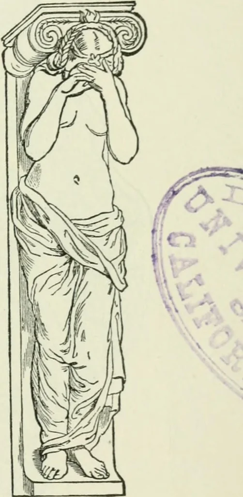 An illustration from An outline history of sculpture for beginners and students, with complete indexes and numerous illustrations, 1893, leaf 243