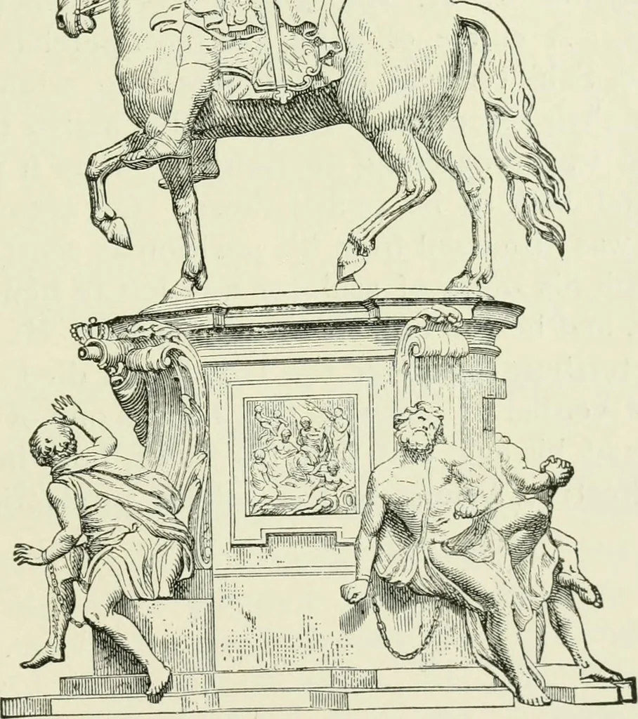 An illustration from An outline history of sculpture for beginners and students, with complete indexes and numerous illustrations, 1893, leaf 245