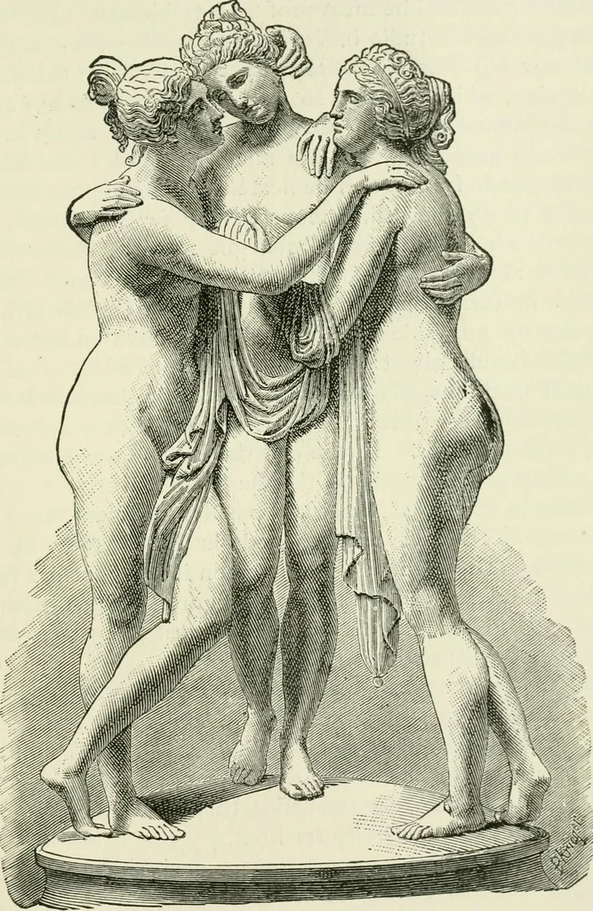 An illustration from An outline history of sculpture for beginners and students, with complete indexes and numerous illustrations, 1893, leaf 253