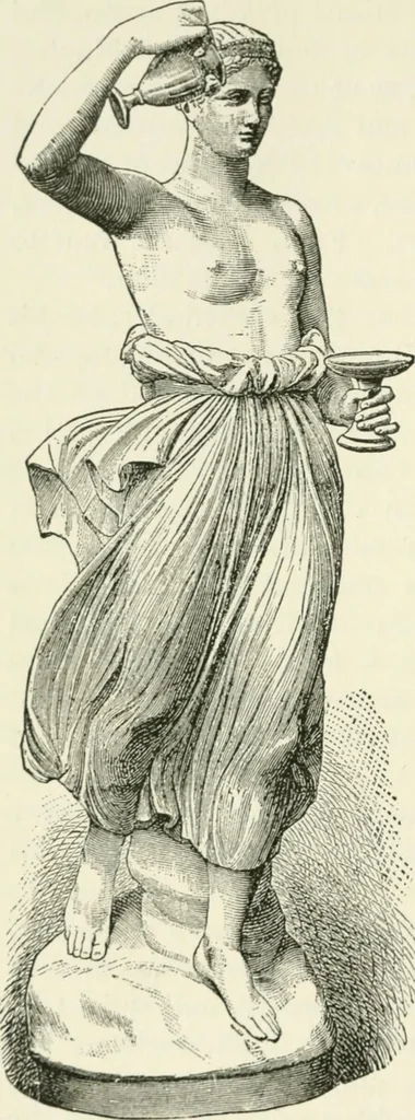 An illustration from An outline history of sculpture for beginners and students, with complete indexes and numerous illustrations, 1893, leaf 258