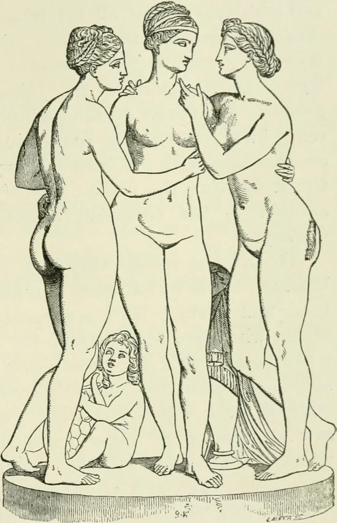 An illustration from An outline history of sculpture for beginners and students, with complete indexes and numerous illustrations, 1893, leaf 273