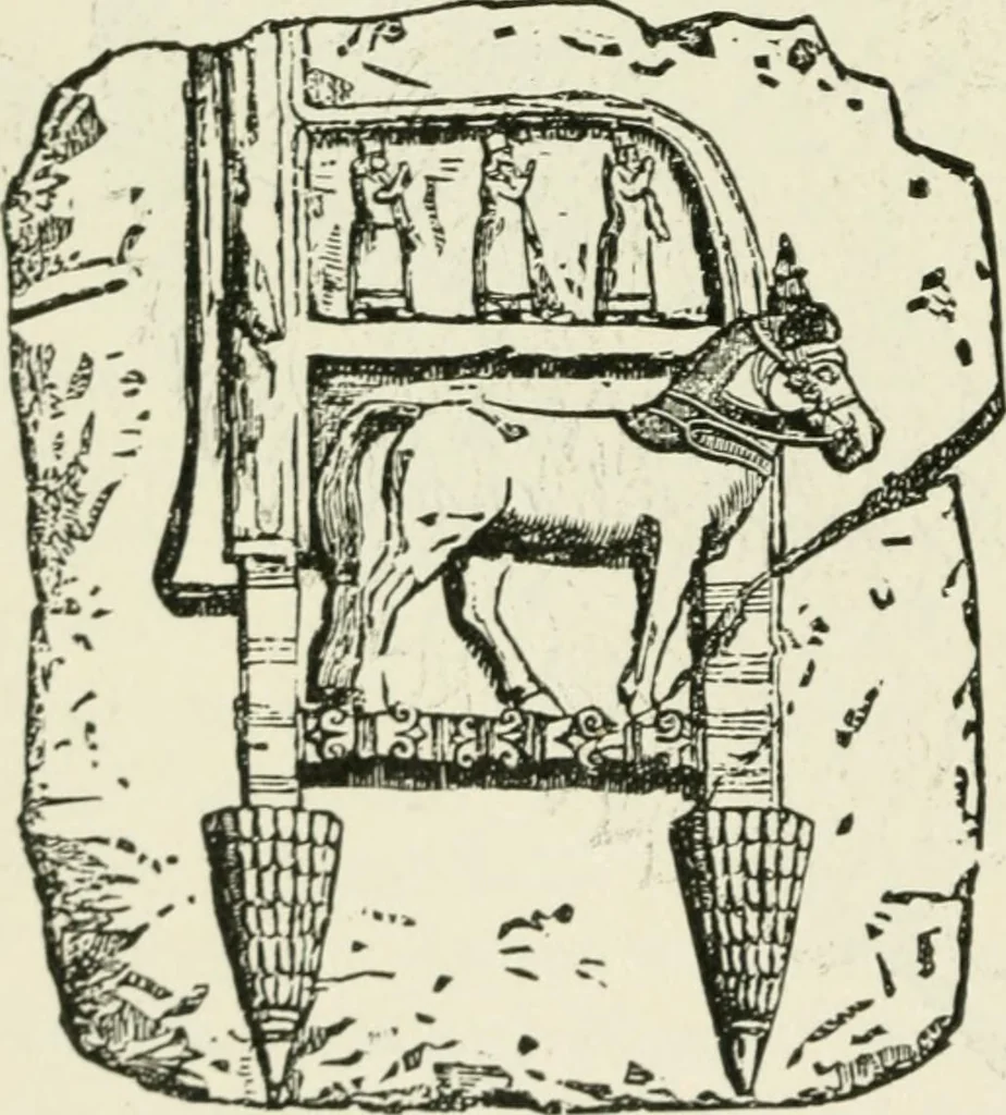 An illustration from An outline history of sculpture for beginners and students, with complete indexes and numerous illustrations, 1893, leaf 28