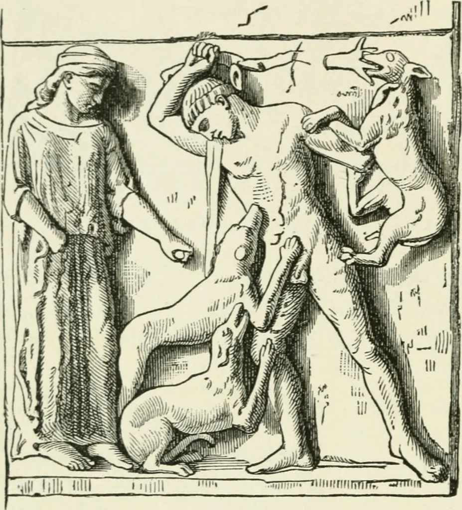An illustration from An outline history of sculpture for beginners and students, with complete indexes and numerous illustrations, 1893, leaf 36