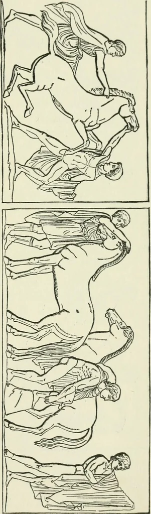 An illustration from An outline history of sculpture for beginners and students, with complete indexes and numerous illustrations, 1893, leaf 57