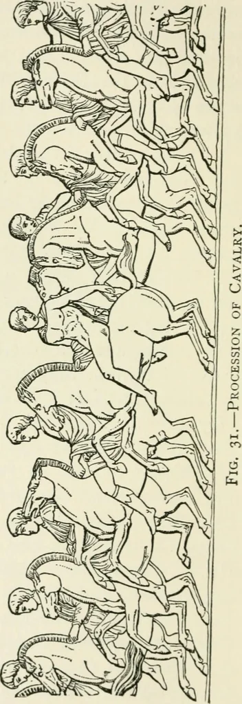 An illustration from An outline history of sculpture for beginners and students, with complete indexes and numerous illustrations, 1893, leaf 58
