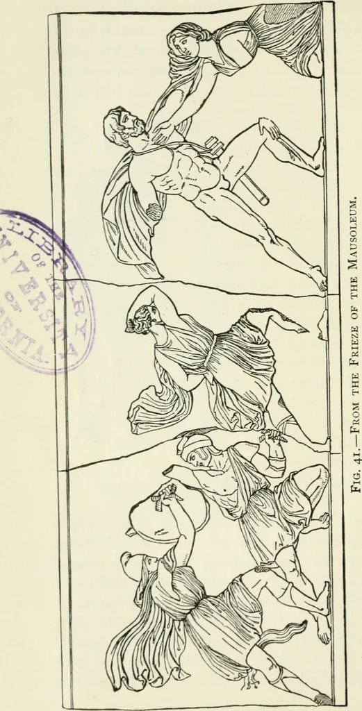 An illustration from An outline history of sculpture for beginners and students, with complete indexes and numerous illustrations, 1893, leaf 70