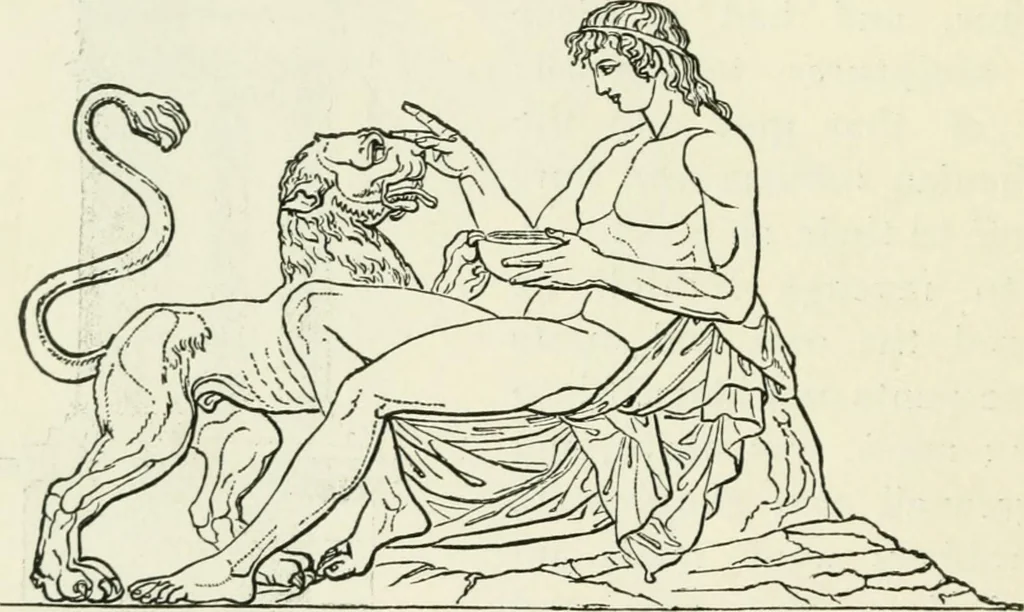 An illustration from An outline history of sculpture for beginners and students, with complete indexes and numerous illustrations, 1893, leaf 80