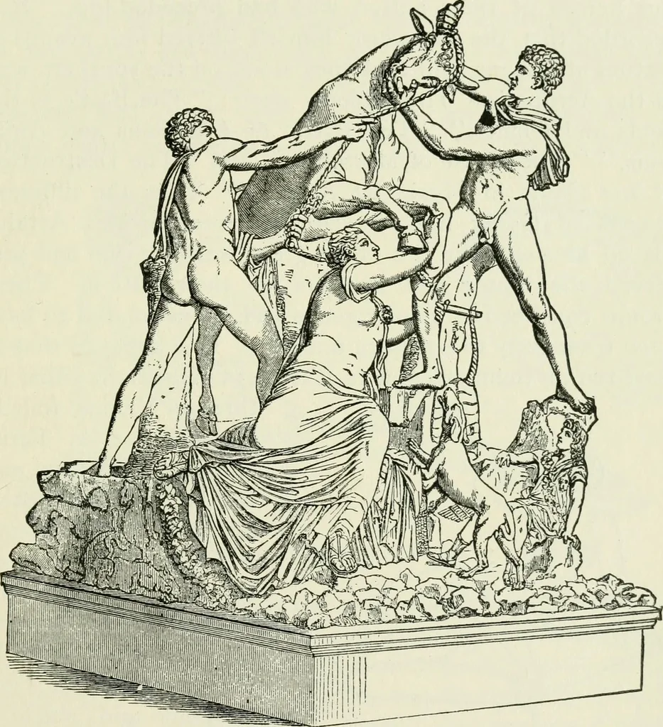 An illustration from An outline history of sculpture for beginners and students, with complete indexes and numerous illustrations, 1893, leaf 89