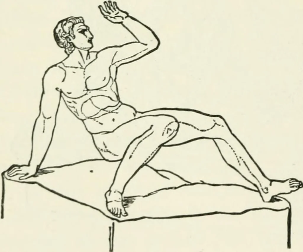An illustration from An outline history of sculpture for beginners and students, with complete indexes and numerous illustrations, 1893, leaf 90