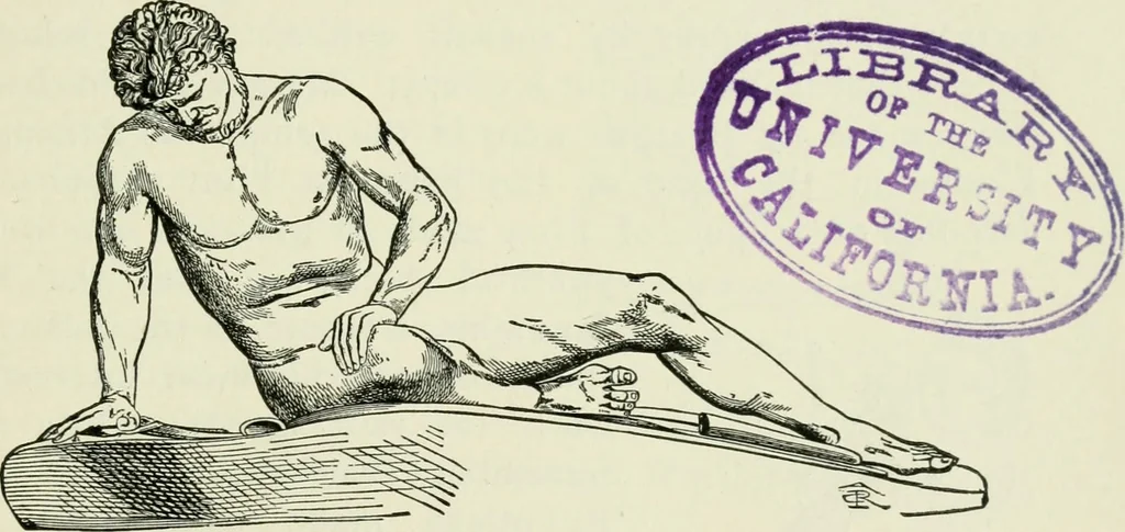 An illustration from An outline history of sculpture for beginners and students, with complete indexes and numerous illustrations, 1893, leaf 91