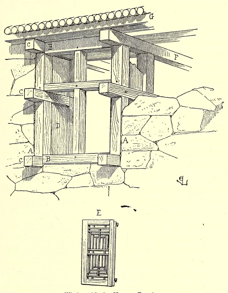 An illustration from The habitations of man in all ages, 1876, leaf 219