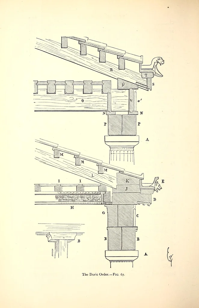 An illustration from The habitations of man in all ages, 1876, leaf 240
