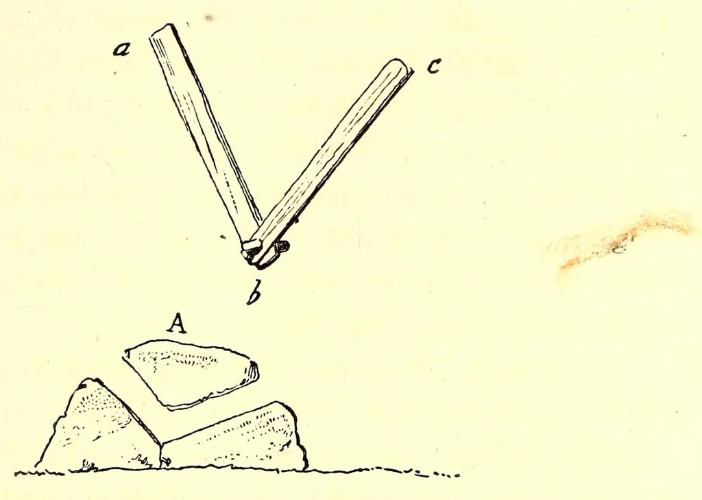 An illustration from The habitations of man in all ages, 1876, leaf 43