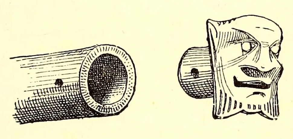 An illustration from The habitations of man in all ages, 1876, leaf 61