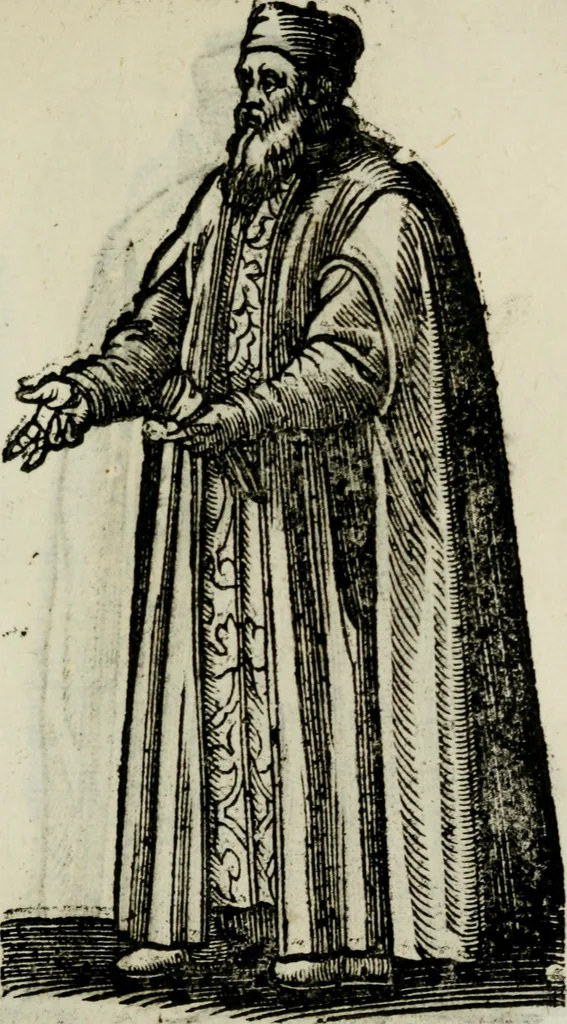 An illustration from Habiti antichi;, 1664, leaf 102
