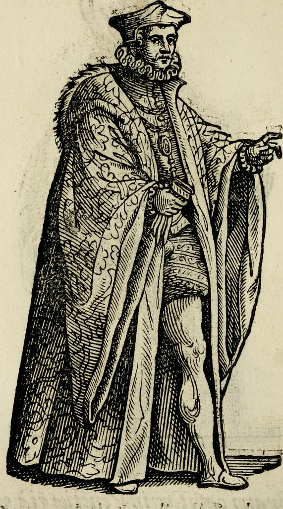 An illustration from Habiti antichi;, 1664, leaf 125