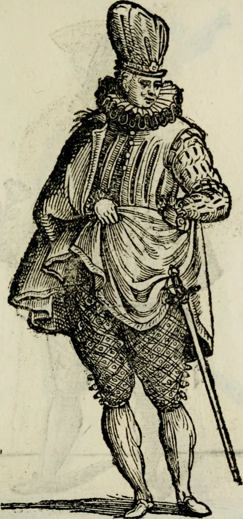 An illustration from Habiti antichi;, 1664, leaf 128