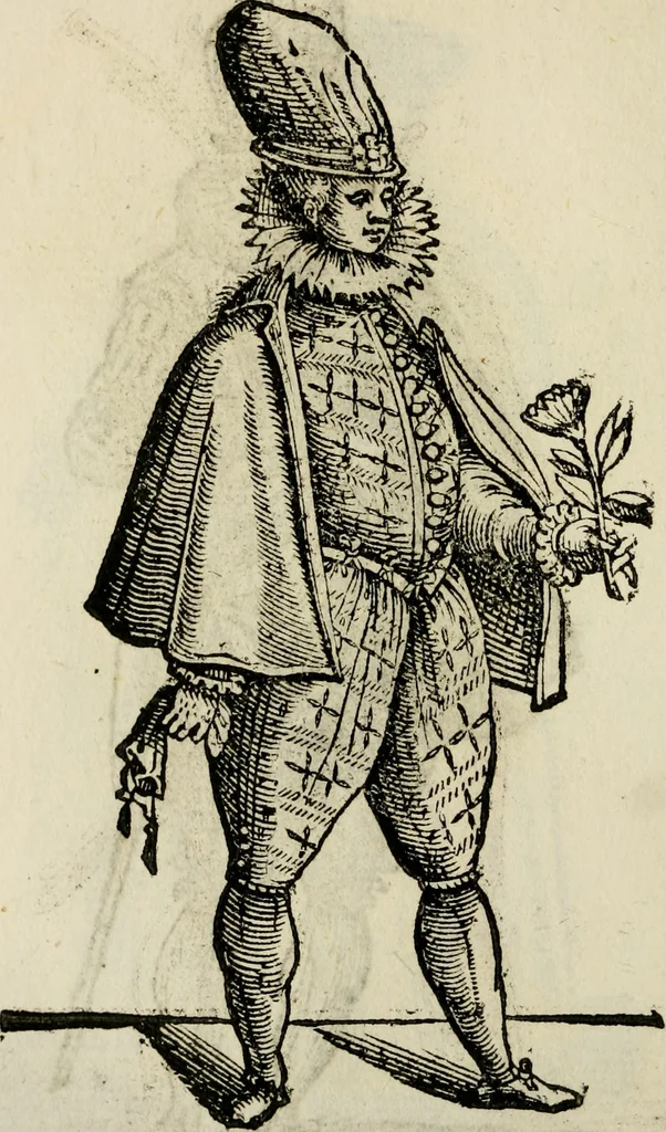 An illustration from Habiti antichi;, 1664, leaf 129