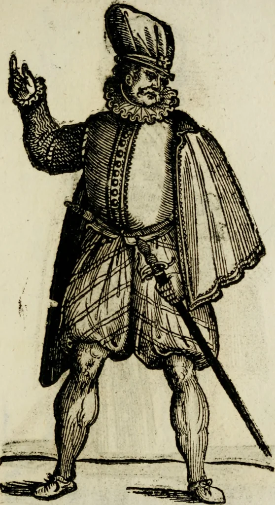 An illustration from Habiti antichi;, 1664, leaf 132