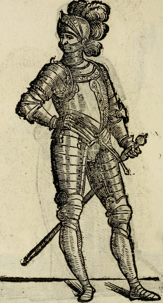 An illustration from Habiti antichi;, 1664, leaf 135