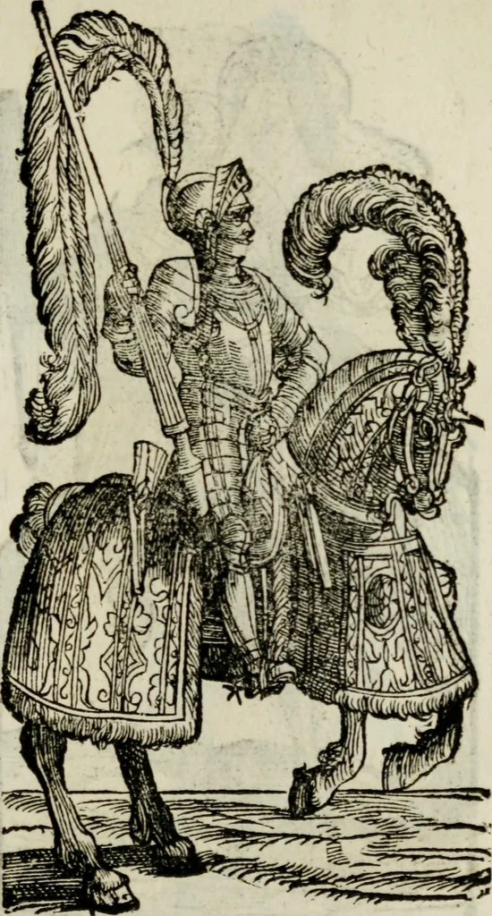 An illustration from Habiti antichi;, 1664, leaf 136