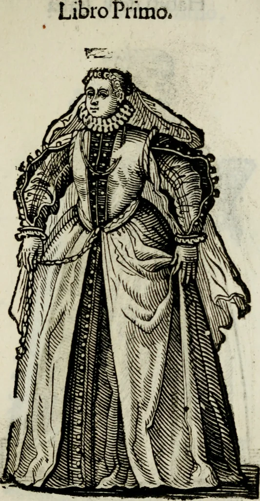 An illustration from Habiti antichi;, 1664, leaf 148