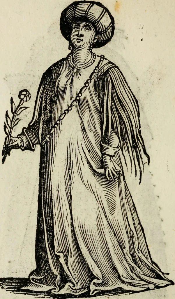 An illustration from Habiti antichi;, 1664, leaf 151