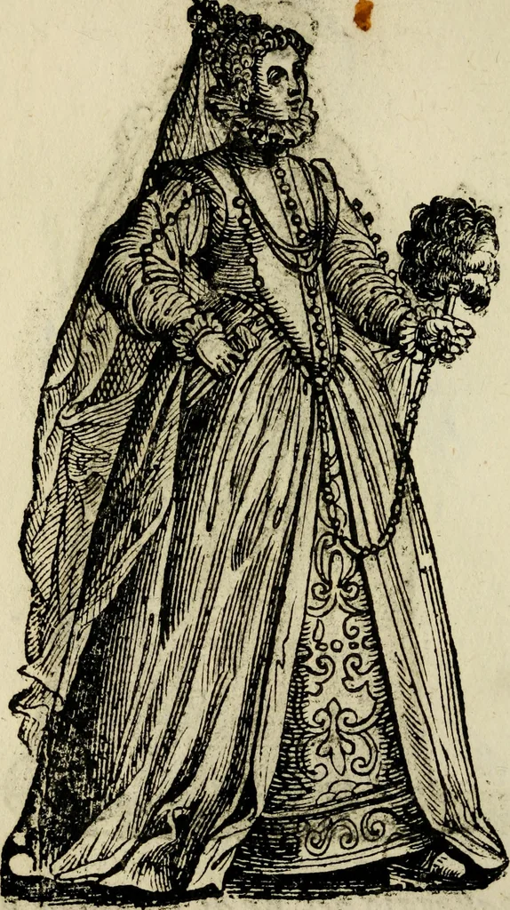 An illustration from Habiti antichi;, 1664, leaf 153