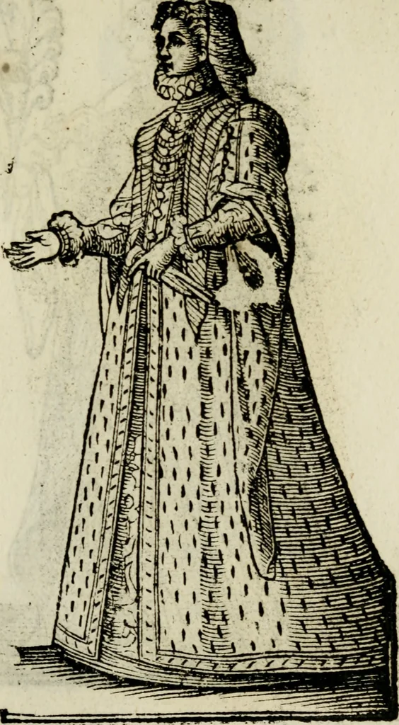 An illustration from Habiti antichi;, 1664, leaf 156