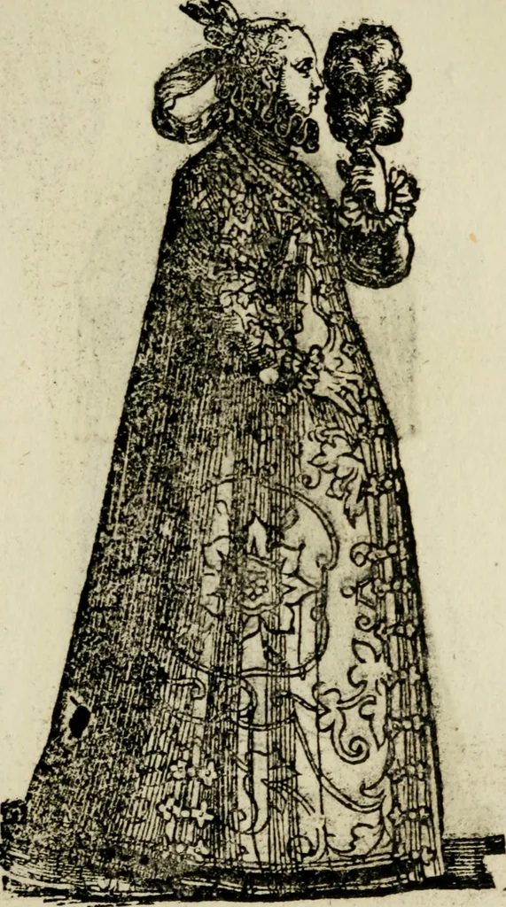 An illustration from Habiti antichi;, 1664, leaf 158
