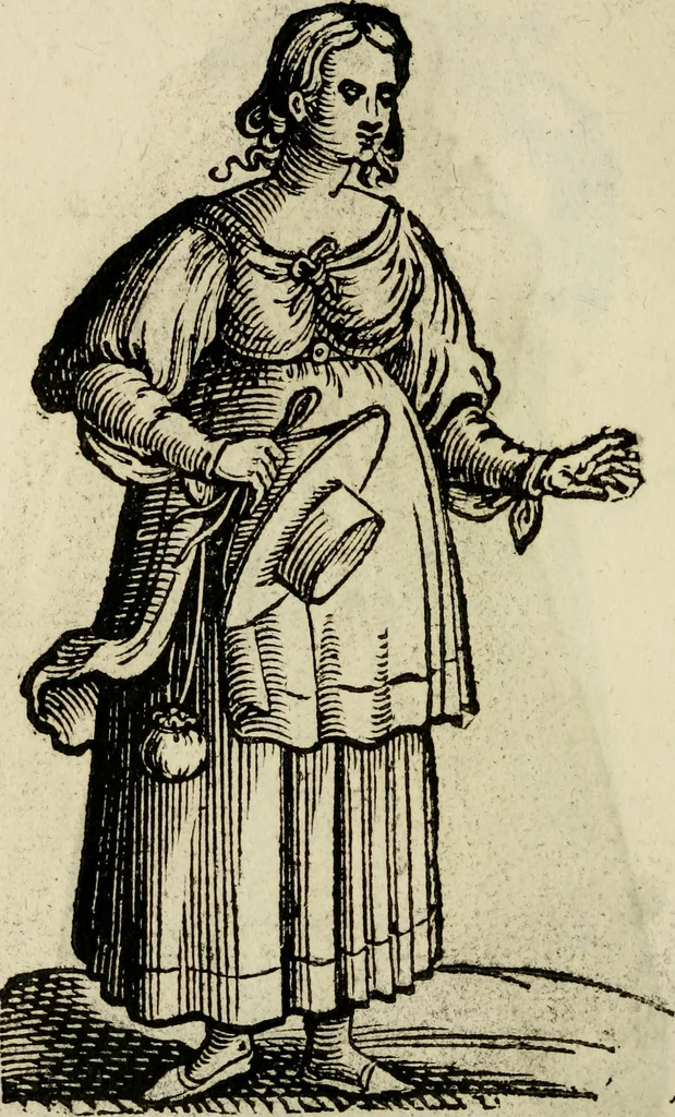 An illustration from Habiti antichi;, 1664, leaf 167