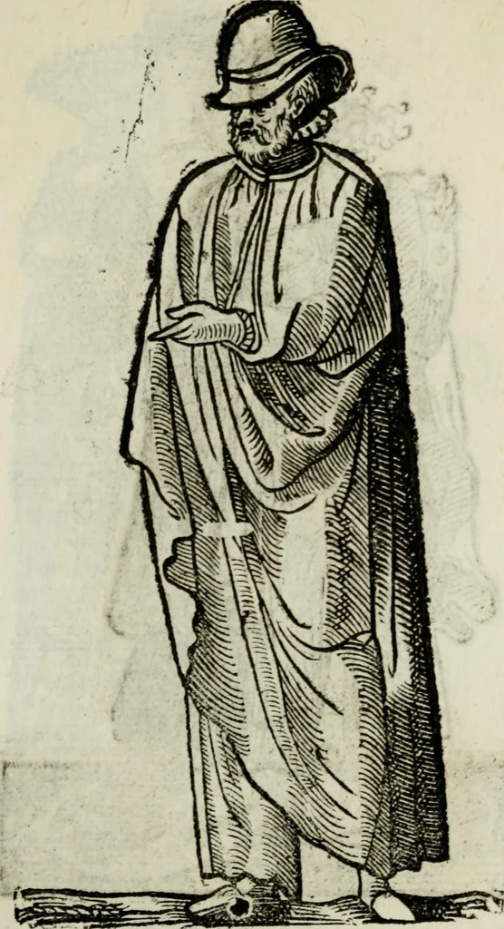 An illustration from Habiti antichi;, 1664, leaf 172