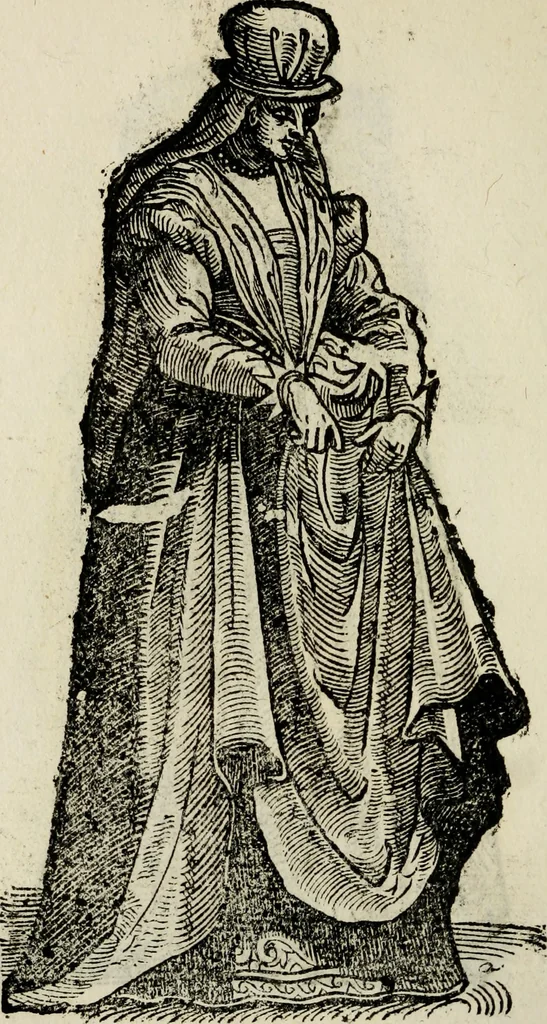 An illustration from Habiti antichi;, 1664, leaf 179