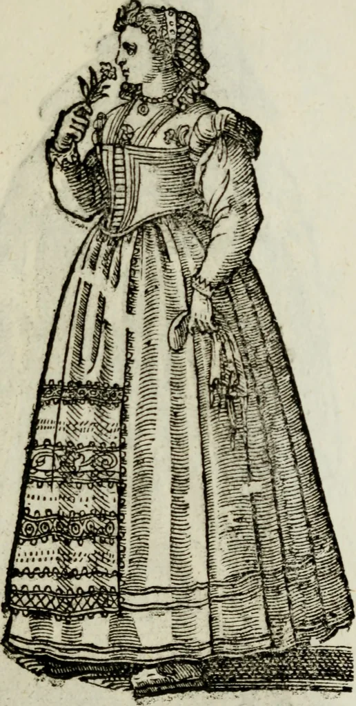 An illustration from Habiti antichi;, 1664, leaf 182