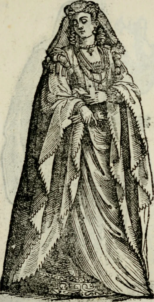 An illustration from Habiti antichi;, 1664, leaf 184