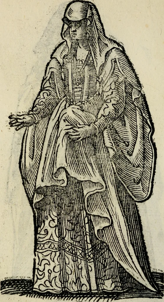 An illustration from Habiti antichi;, 1664, leaf 185