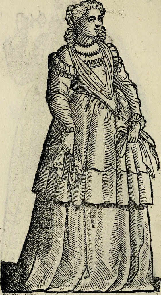 An illustration from Habiti antichi;, 1664, leaf 187