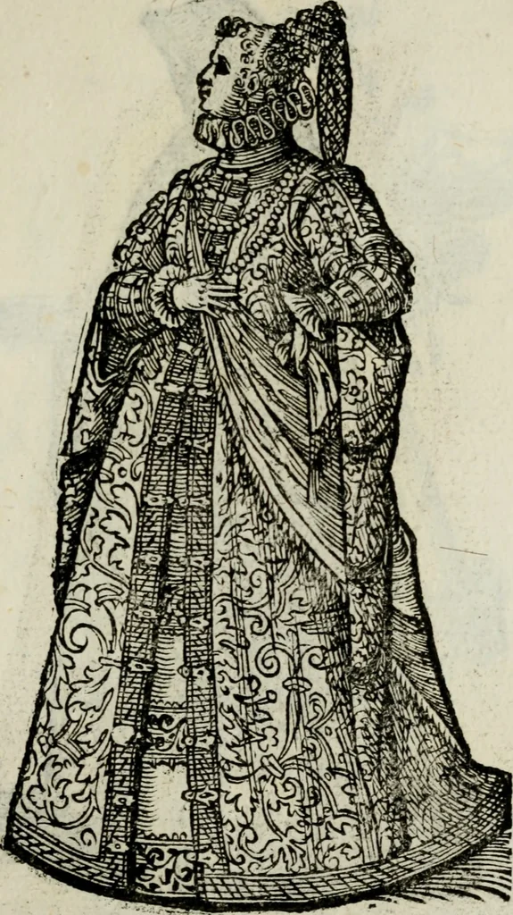 An illustration from Habiti antichi;, 1664, leaf 196