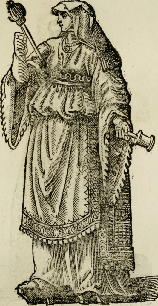 An illustration from Habiti antichi;, 1664, leaf 210