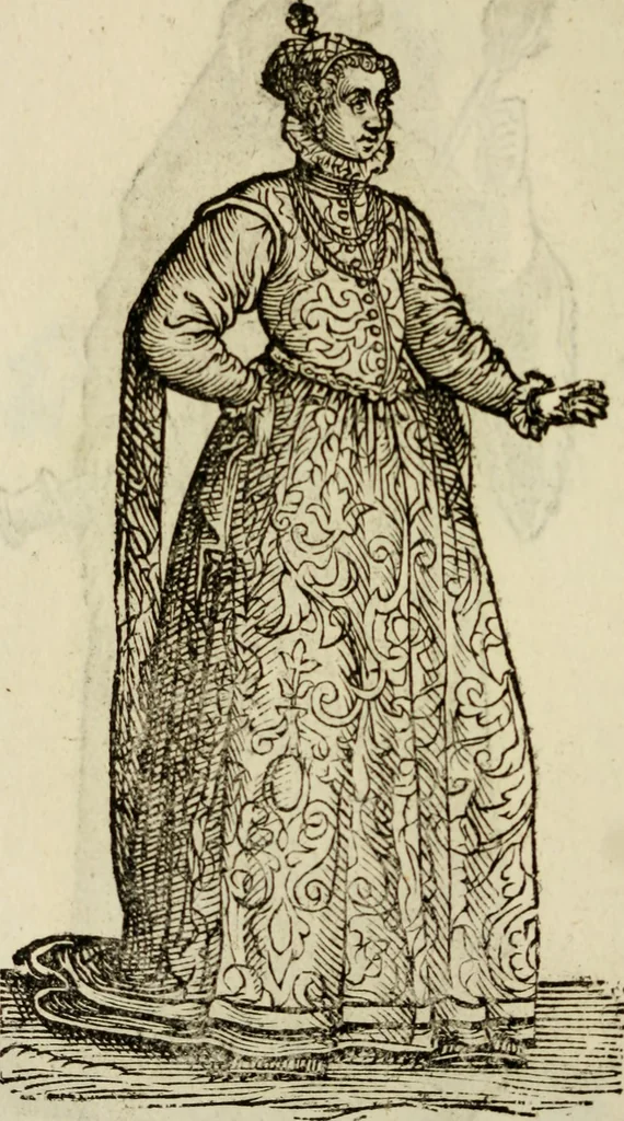An illustration from Habiti antichi;, 1664, leaf 211
