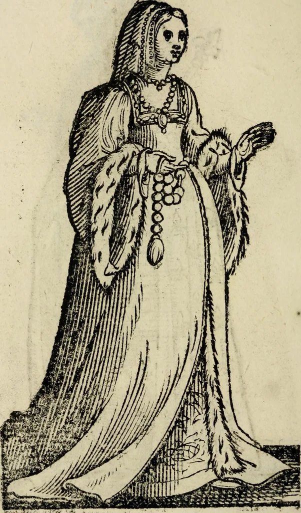 An illustration from Habiti antichi;, 1664, leaf 215