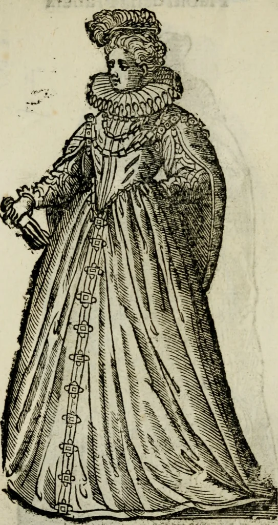 An illustration from Habiti antichi;, 1664, leaf 216
