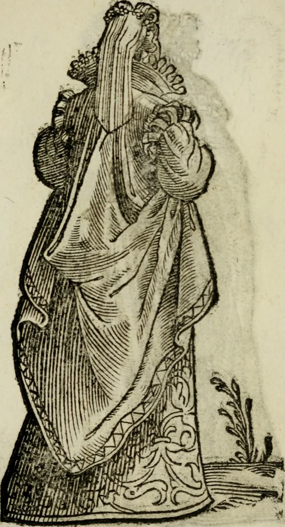 An illustration from Habiti antichi;, 1664, leaf 218