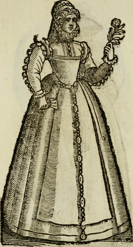 An illustration from Habiti antichi;, 1664, leaf 222