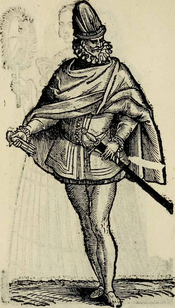An illustration from Habiti antichi;, 1664, leaf 235