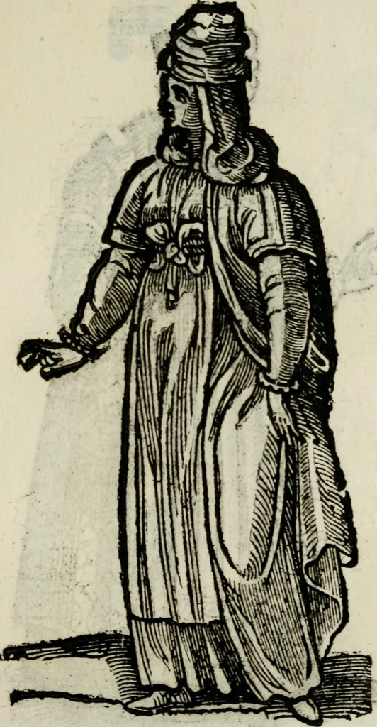 An illustration from Habiti antichi;, 1664, leaf 242