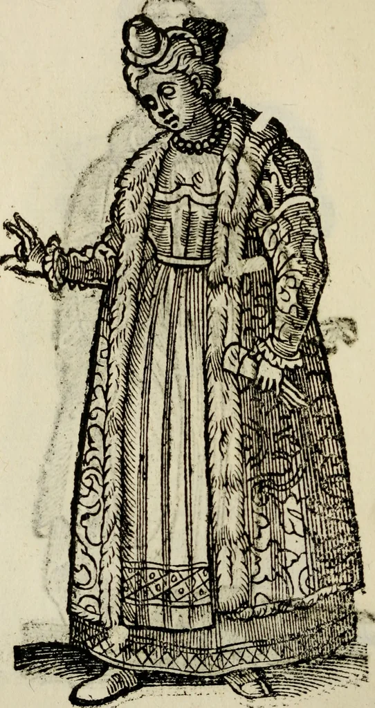 An illustration from Habiti antichi;, 1664, leaf 243