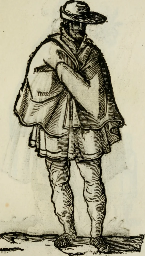 An illustration from Habiti antichi;, 1664, leaf 246