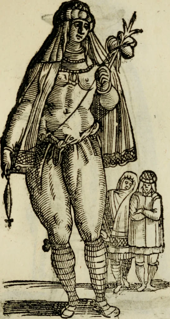 An illustration from Habiti antichi;, 1664, leaf 248
